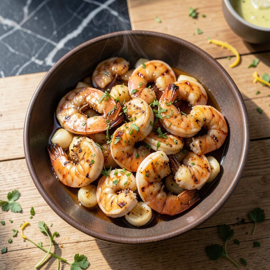 Sweet Grilled Shrimp Recipe: Zesty Garlic-Lime Bite