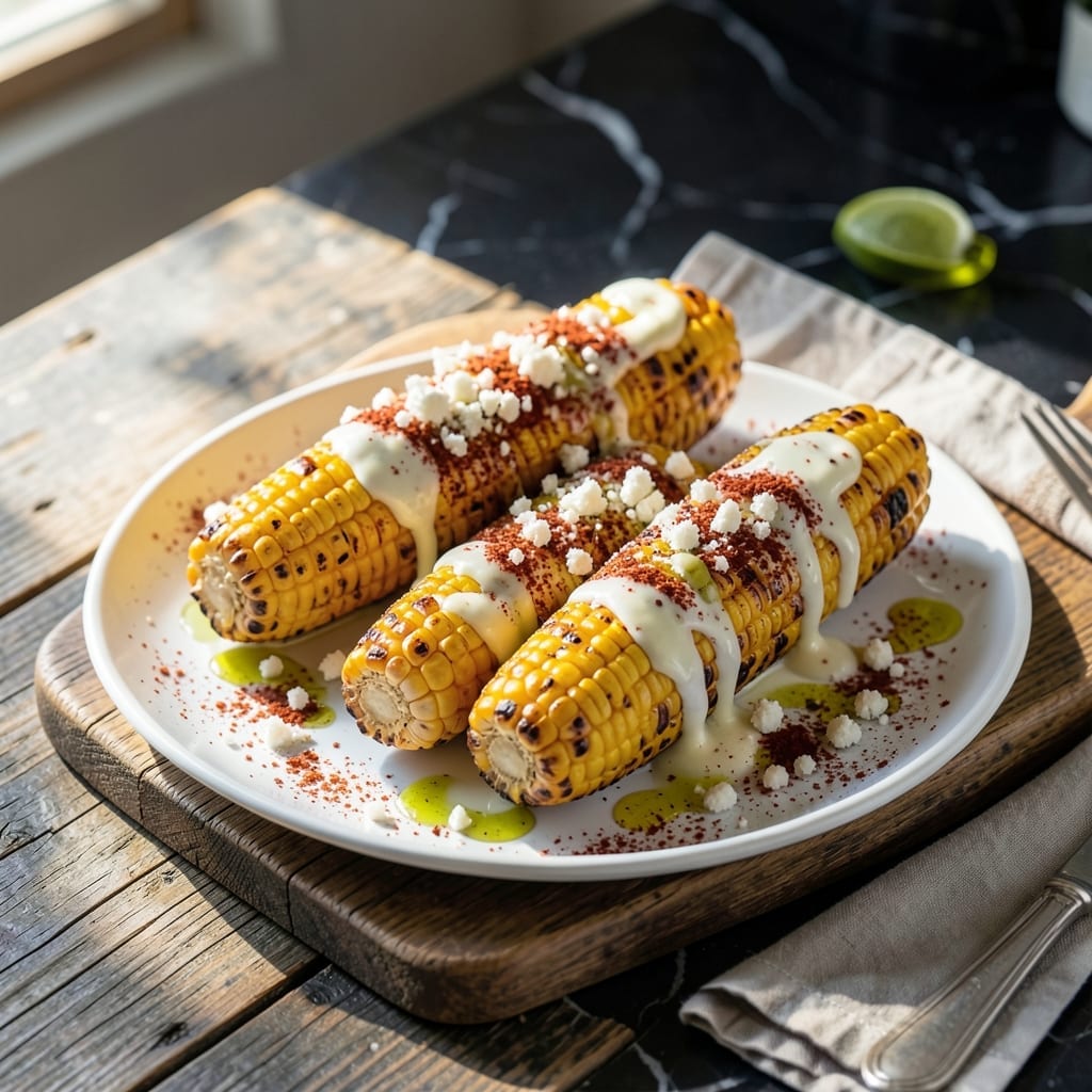 Elote Recipe Without Grill: Oven-Charred Street Corn with Zesty Lime