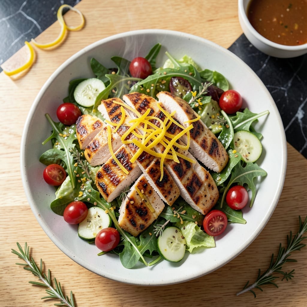 Barefoot Contessa Grilled Lemon Chicken Salad Recipe: Zesty Herb-Kissed Garden Freshness