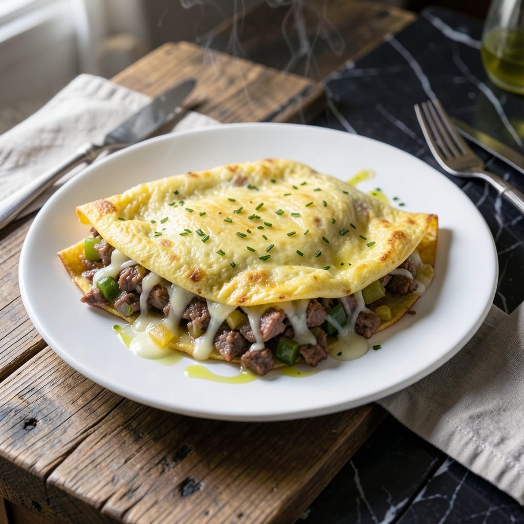 Corned Beef Omelet: Savory Breakfast With Irish Flair