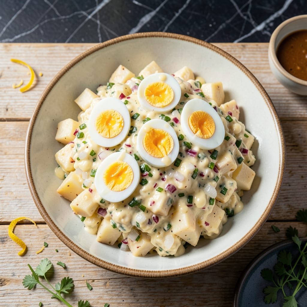 Black Folks Potato Salad Recipe: Tangy Mustard and Egg Enriched Tradition