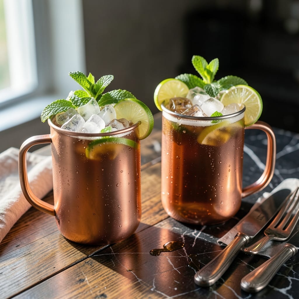 Recipe For Moscow Mule Drinks: Zesty Ginger and Lime Refreshment