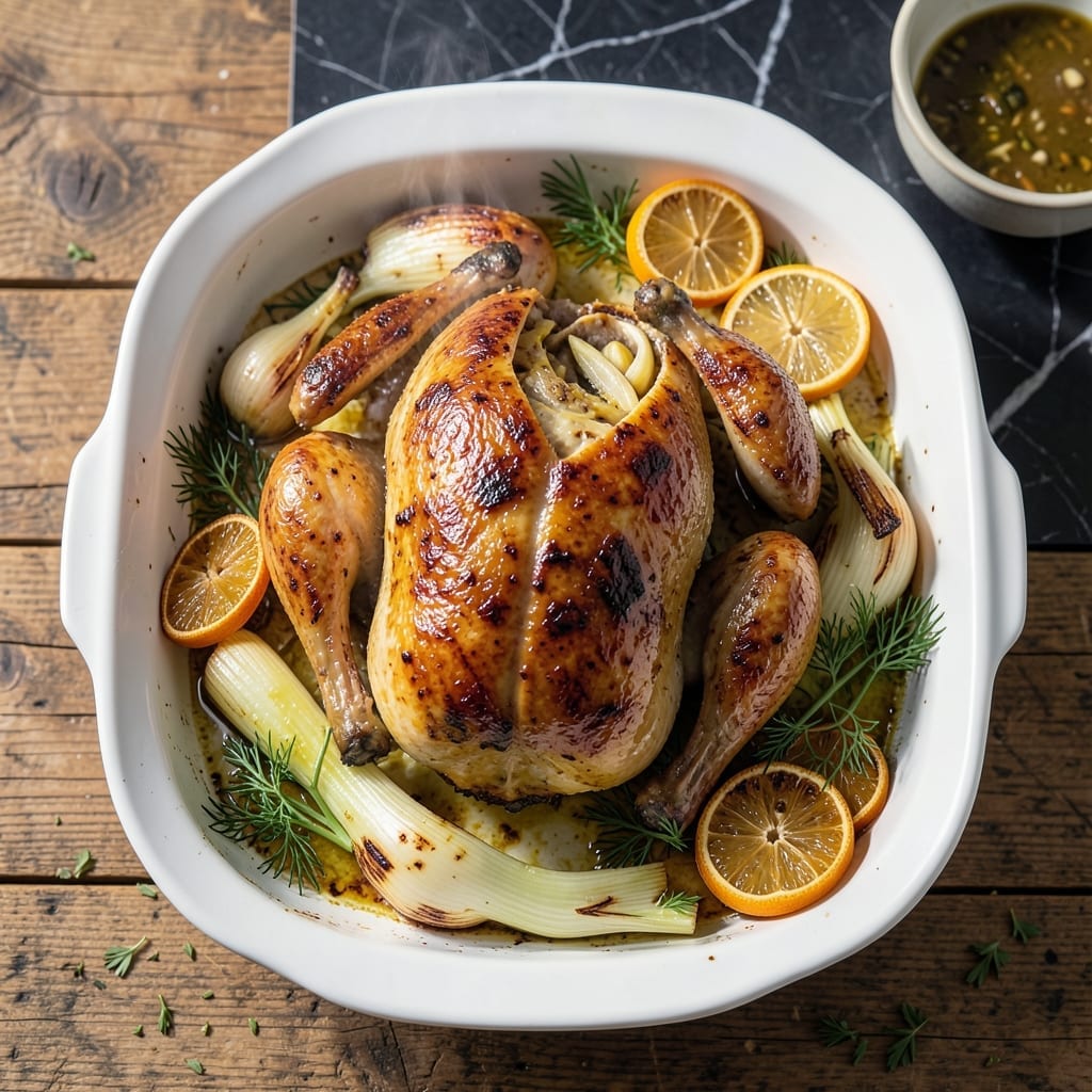 Ina Garten Roast Chicken Recipe With Fennel: Citrus-Infused Crispy Skin Delight Ina Garten Roast Chicken Recipe With Fennel: Citrus-Infused Crispy Skin Delight