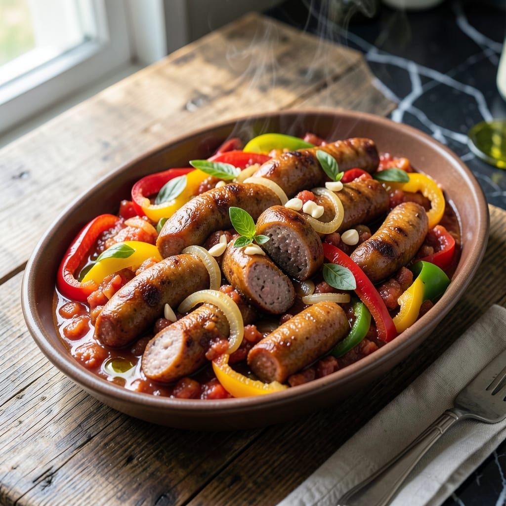 Italian Sausage and Peppers Crock Pot Recipe: Hands-Off Slow-Cooked Flavor
