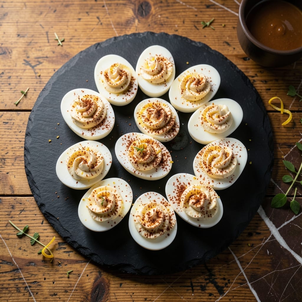 Rutherford Grill Deviled Eggs Recipe: Smoky Paprika Twist