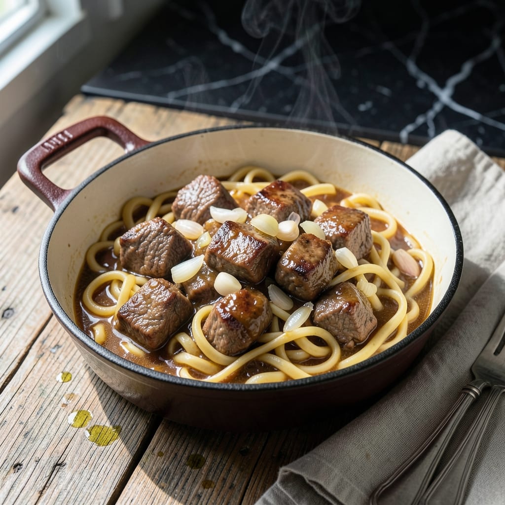 Old Fashioned Beef and Noodles Recipe Crock Pot: Set-It-and-Forget-It Hearty Meal