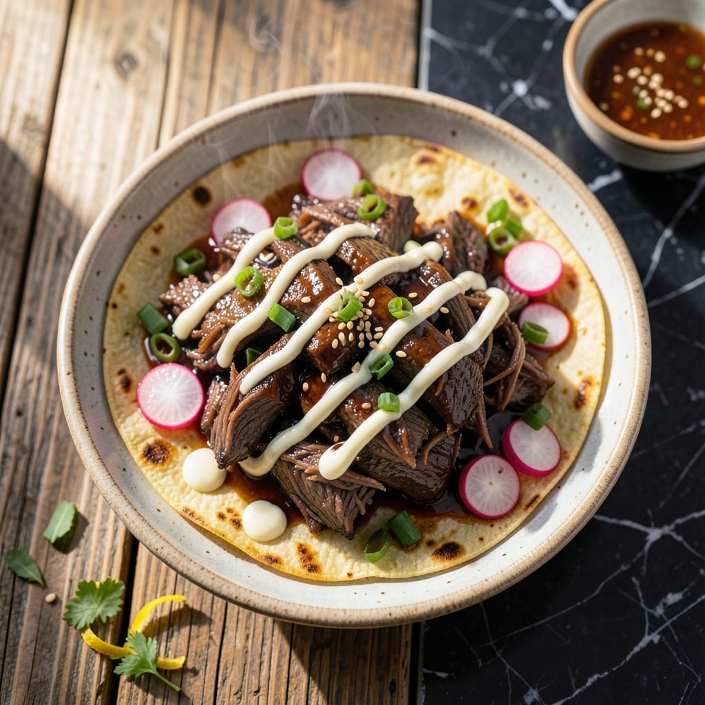 Korean BBQ Tacos Recipe Slow Cooker: Set-It-and-Forget-It Fusion Feast