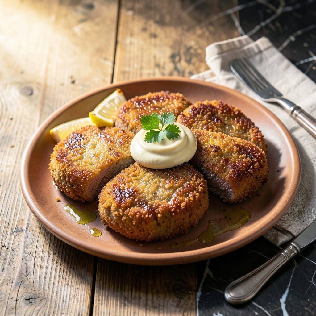 Recipe for Schnitzel Beef: Golden Crisp With Tender Bite