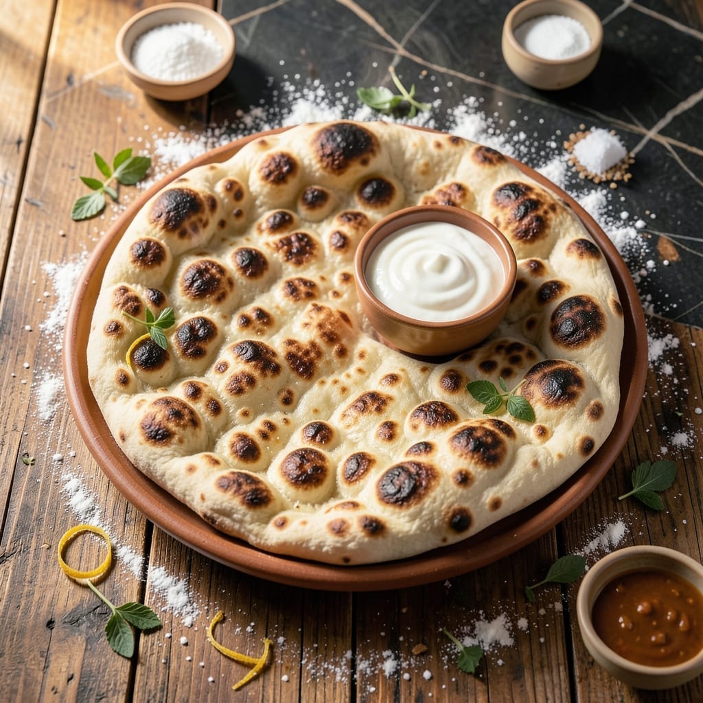 Naan Recipe With Yogurt: Soft Pockets of Warm Bread