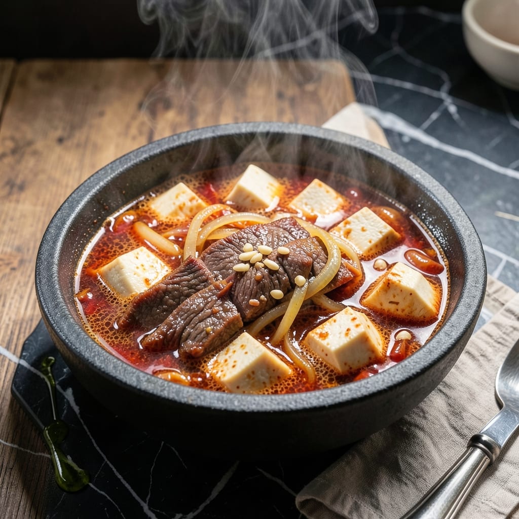 Kimchi Jjigae Recipe With Beef: Spicy Fermented Stew With Hearty Depth