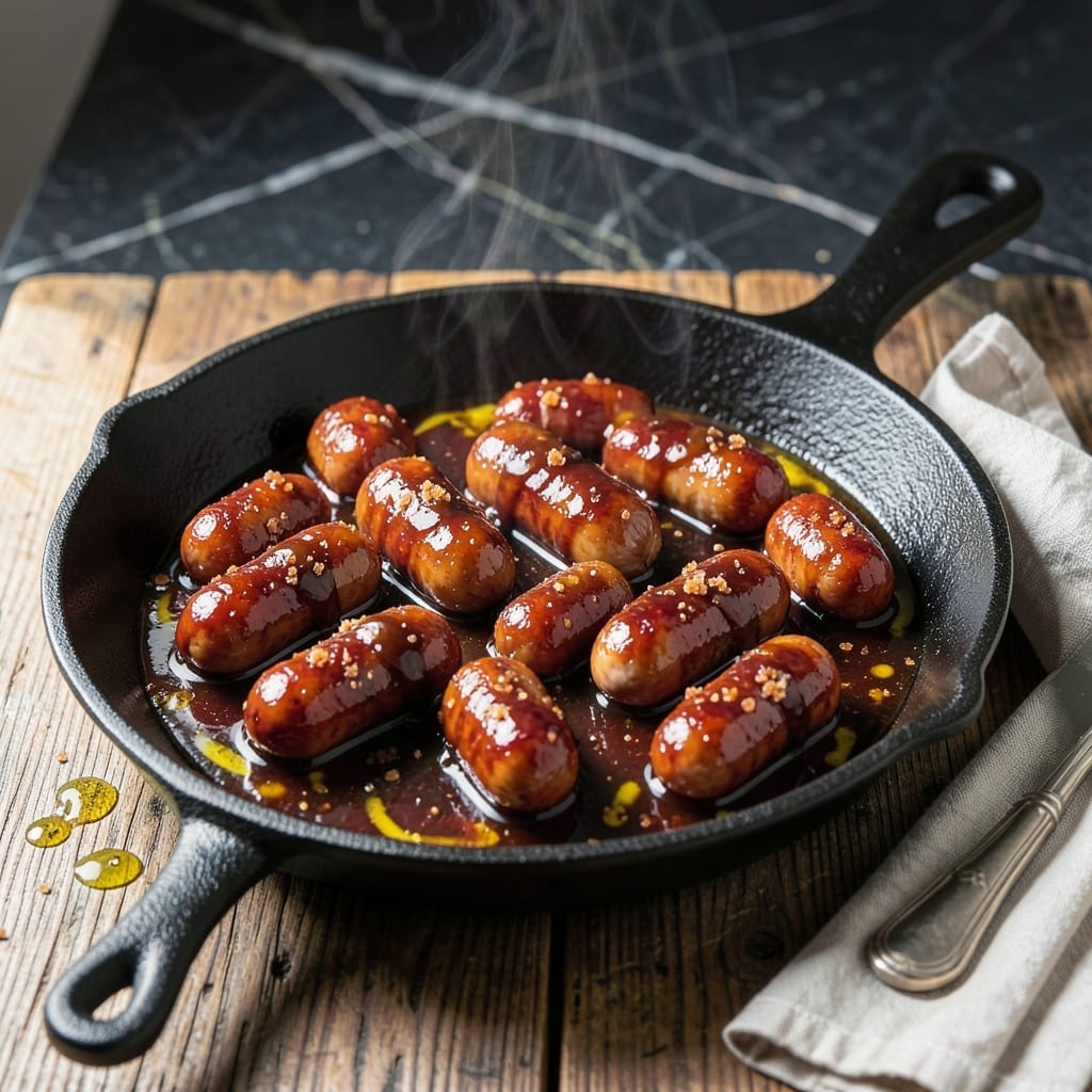 Little Smokies in Barbecue Sauce Recipe: Sweet and Smoky Crowd Pleaser