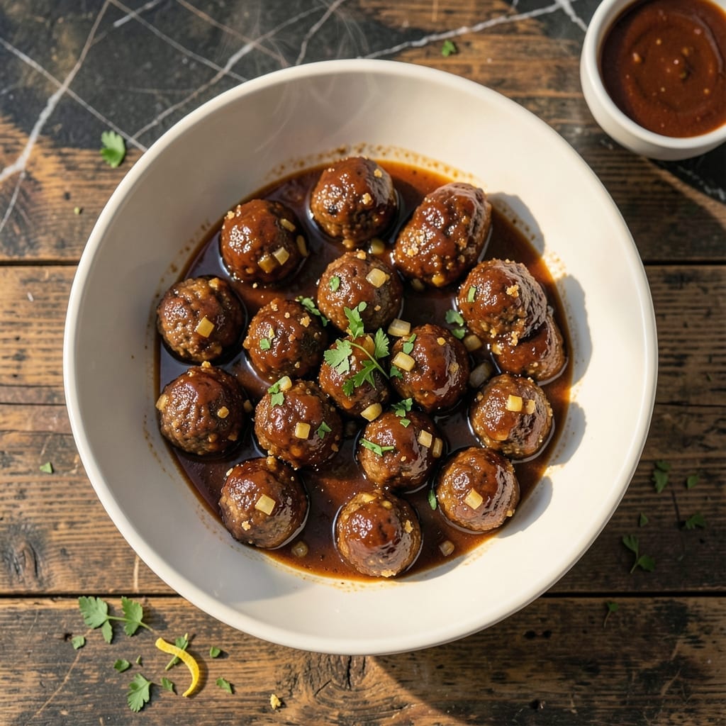 Barbecue Meatball Recipe Slow Cooker: Set-It-and-Forget-It Smoky Sweetness