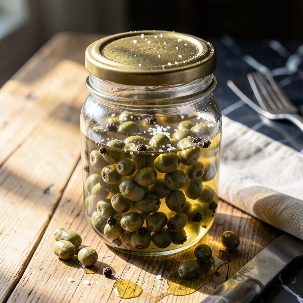 Caper Brine Recipe: Zesty Preservation Liquid for Pickling