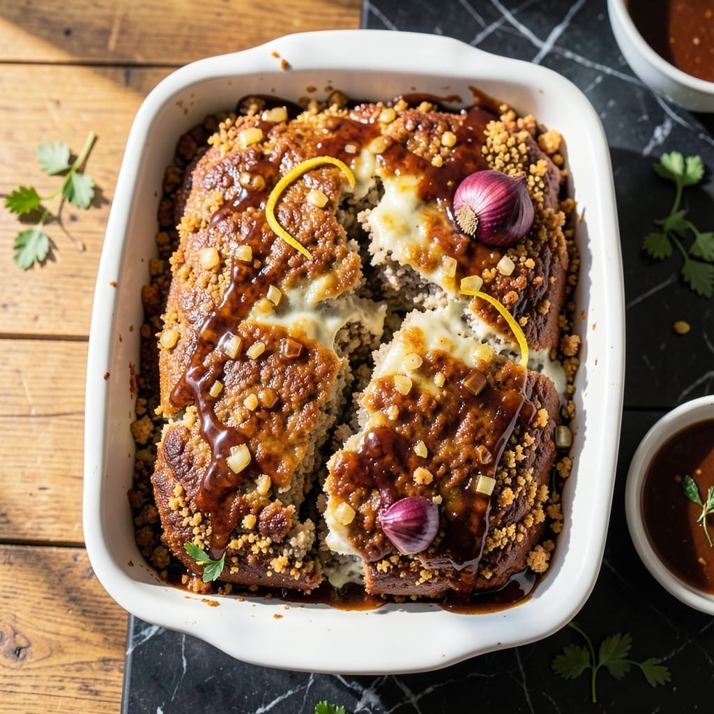 Impossible Meatloaf Recipe With Egg: Plant-Based Savory Loaf With Moist Texture