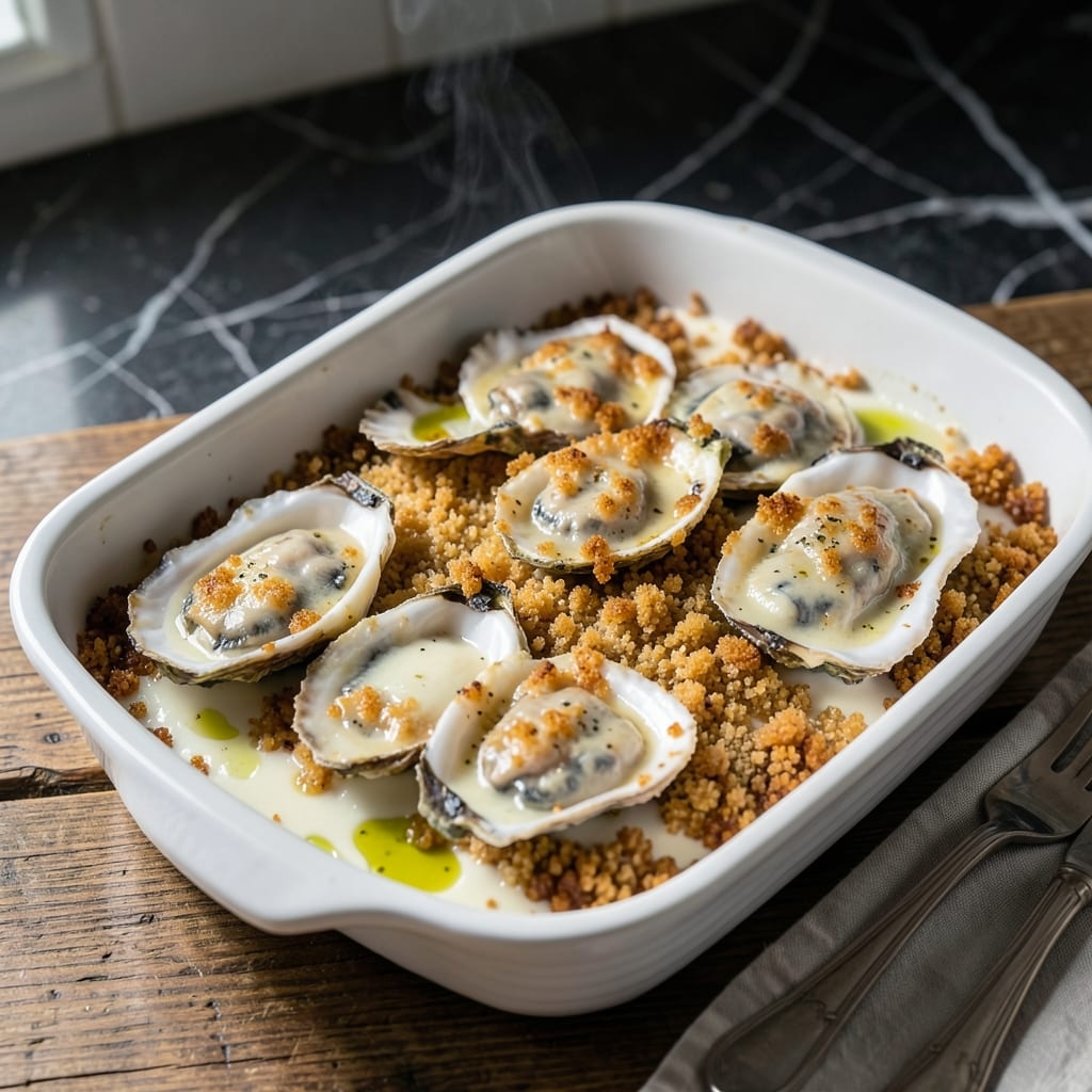 Scalloped Oysters Recipe Southern Living: Buttery Crumb Topping With Briny Bite