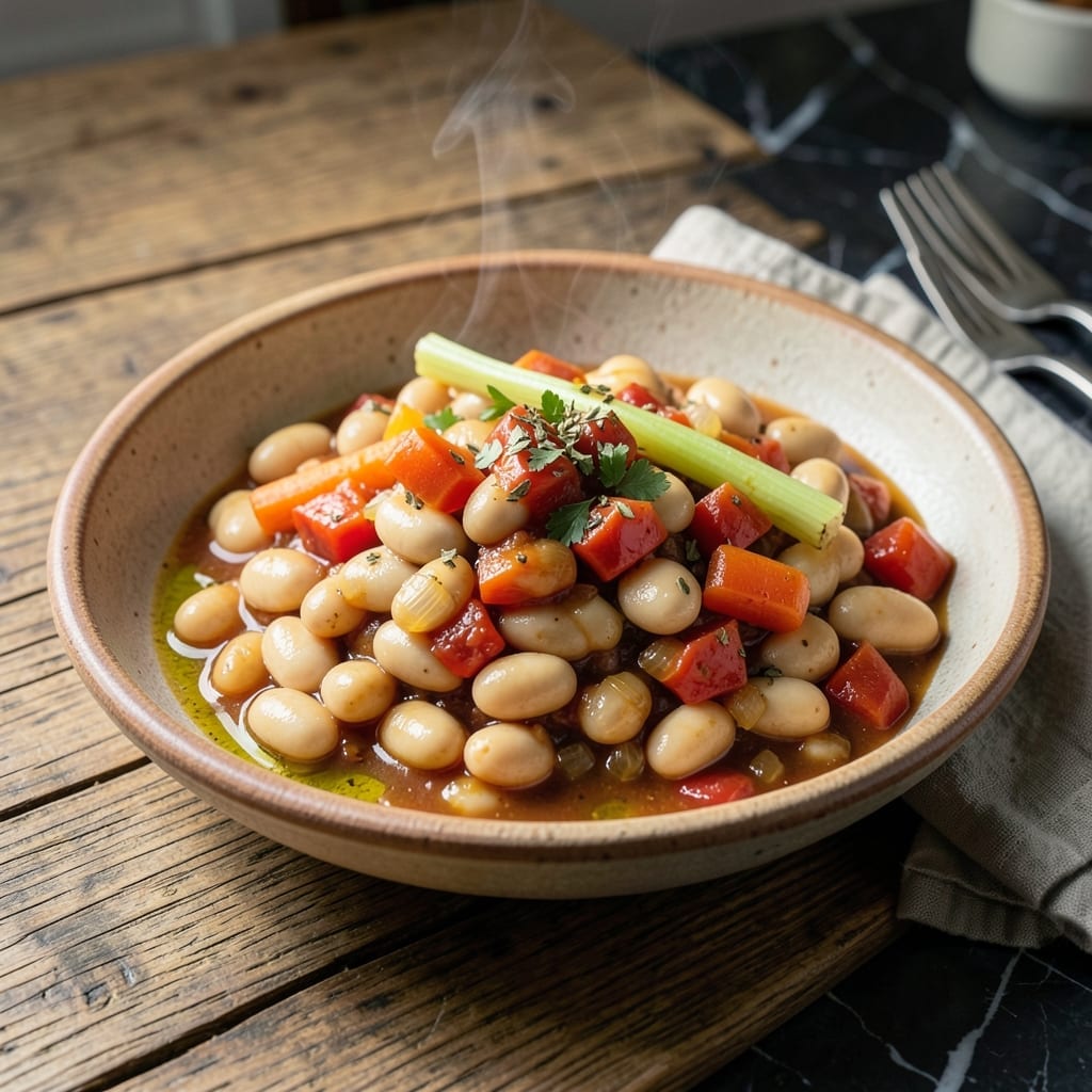Gigantes Recipe Using Canned Beans: Mediterranean One-Pot Meal