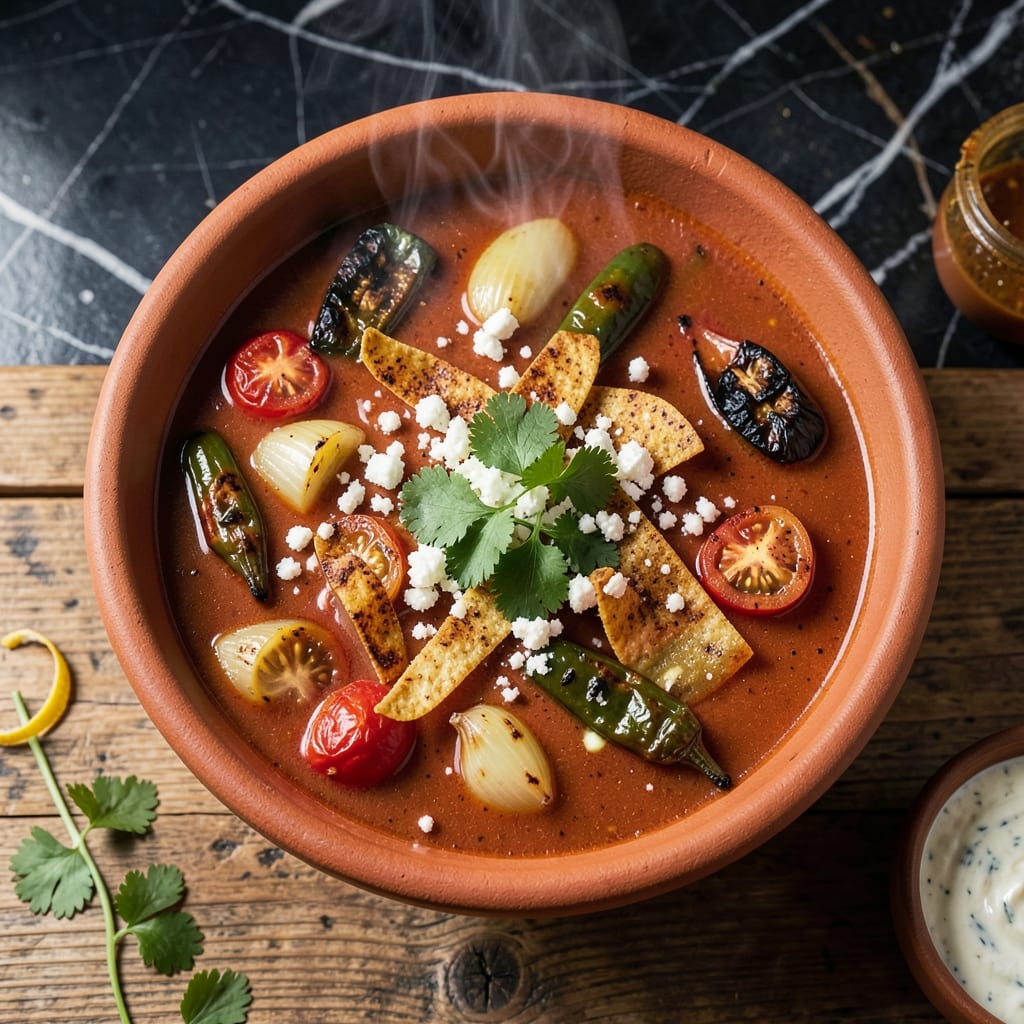 CPK Tortilla Soup Recipe: California Pizza Kitchen's Spiced Broth