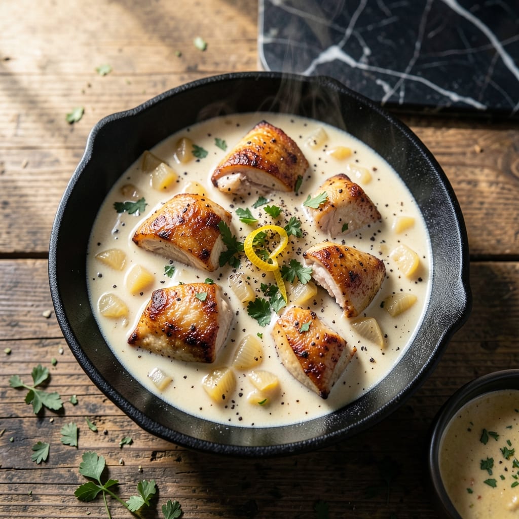 Southern Chicken Stew Recipe With Milk: Old-Fashioned Creamy Comfort