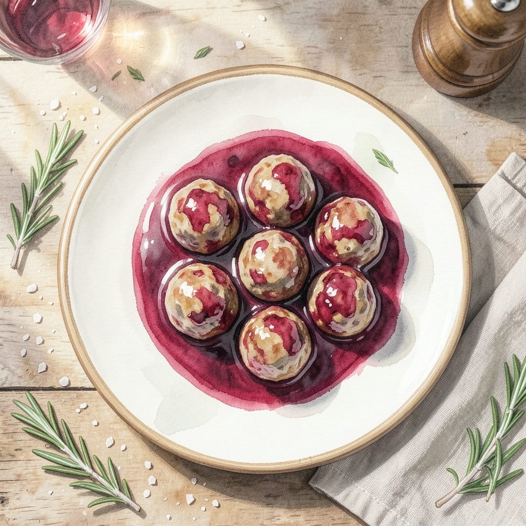 Meatball Recipe with Cranberry Sauce: Sweet-Tart Holiday Twist