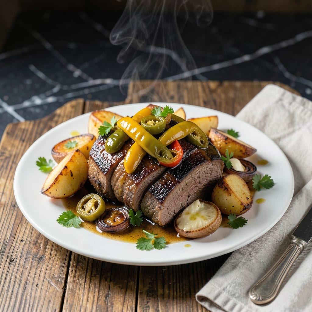 Mississippi Roast Recipe Instant Pot: Pepperoncini-Infused Melt-in-Your-Mouth Magic