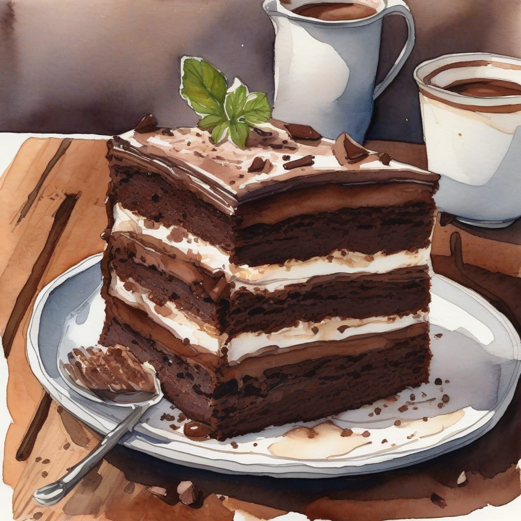 chocolate ricotta brick cake recipe