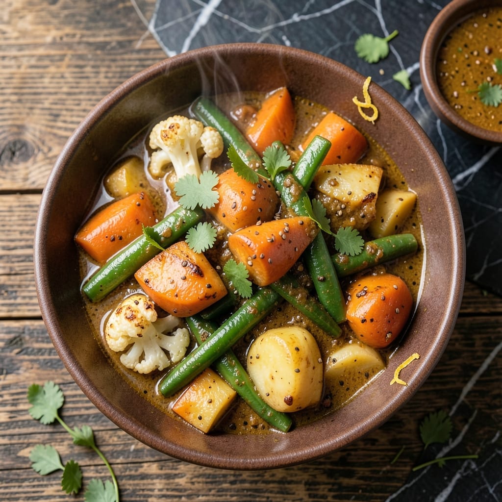 Mix Veg Curry Recipe Video: Colorful Spiced Vegetable Stew
