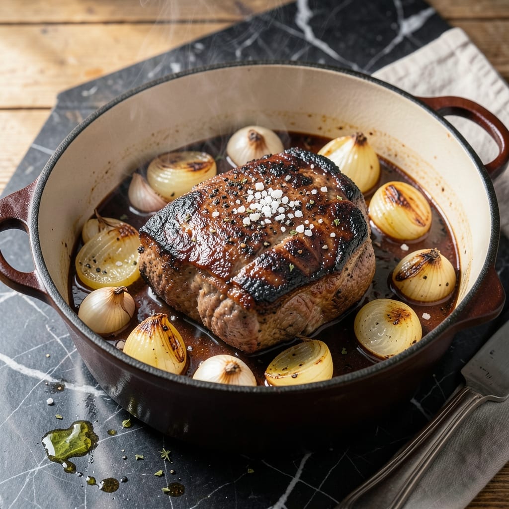Pot Roast Recipe NYT: Red Wine Braised With Root Vegetables