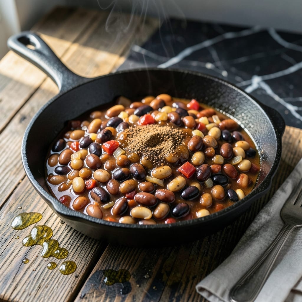 Vegan BBQ Baked Beans Recipe: Smoky Sweetness in Every Bite