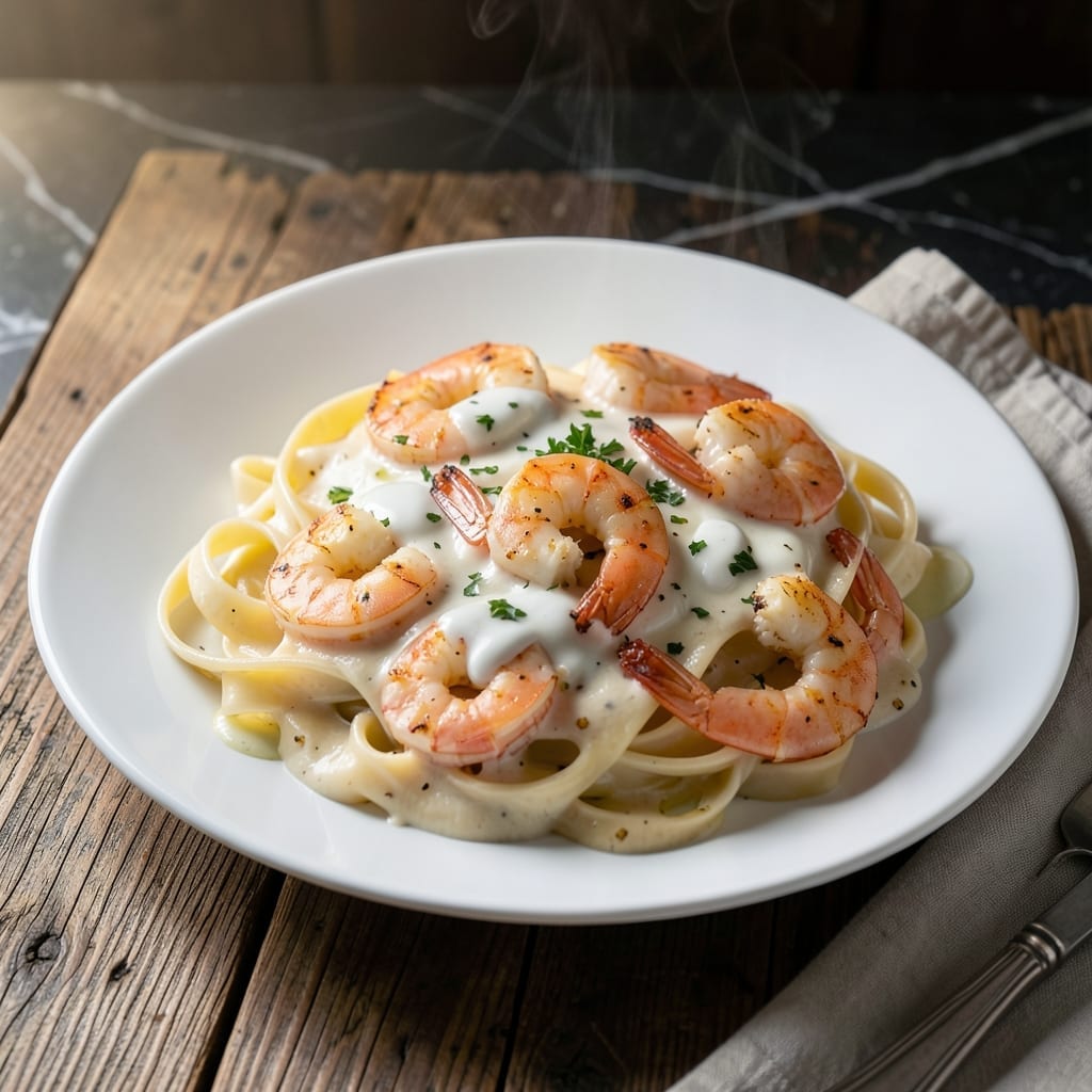 Shrimp Alfredo Recipe With Jar Alfredo Sauce: 20-Minute Gourmet Upgrade