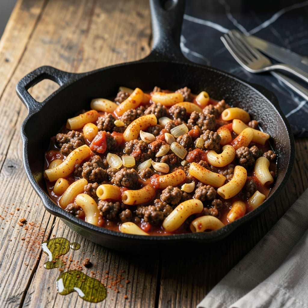 Goulash Recipe With Ground Beef: Hearty Paprika-Infused One-Pot Meal