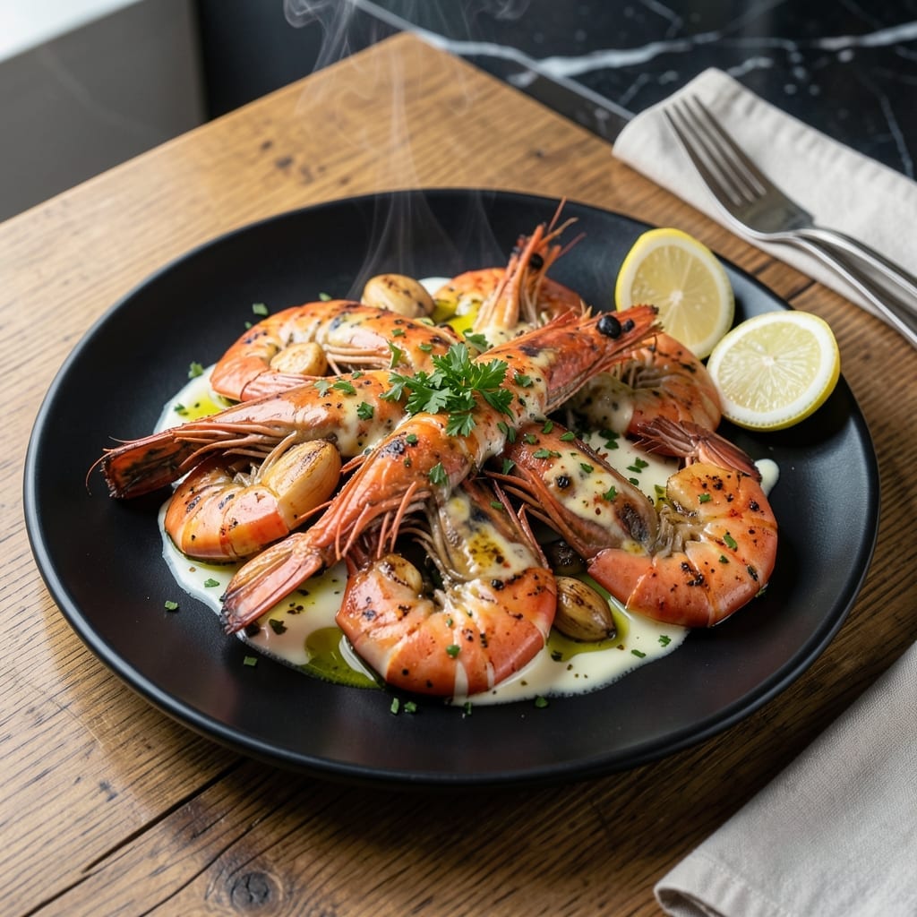 Grilled Argentine Red Shrimp Recipe: Smoky Char With Garlic Butter