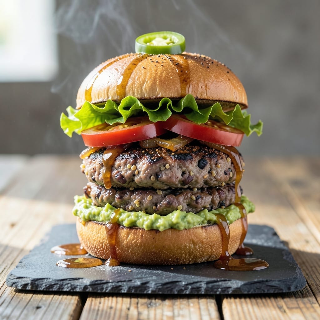 Grilled Vegan Burger Recipe: Smoky Char and Herb-Infused Heartiness