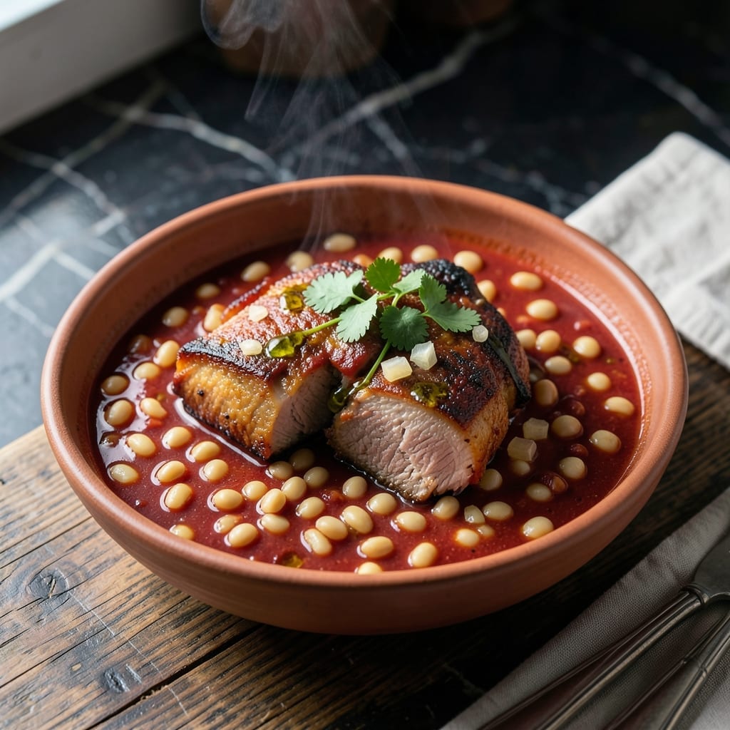 Easy Pozole Rojo Recipe With Enchilada Sauce: Bold Mexican Flavors in One Pot