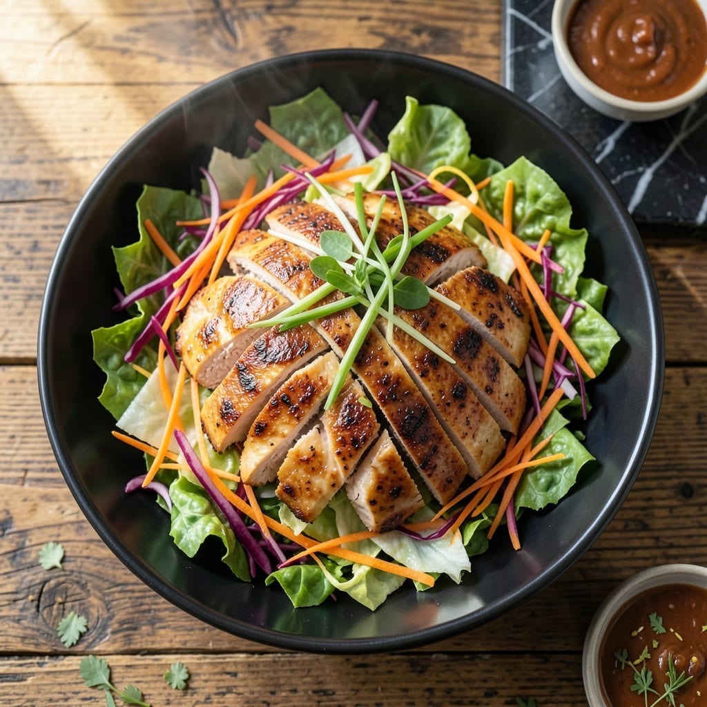 Zaxby's Asian Salad Recipe: Crunchy Cabbage With Sweet Almond Dressing Zaxby's Asian Salad Recipe: Crunchy Cabbage With Sweet Almond Dressing