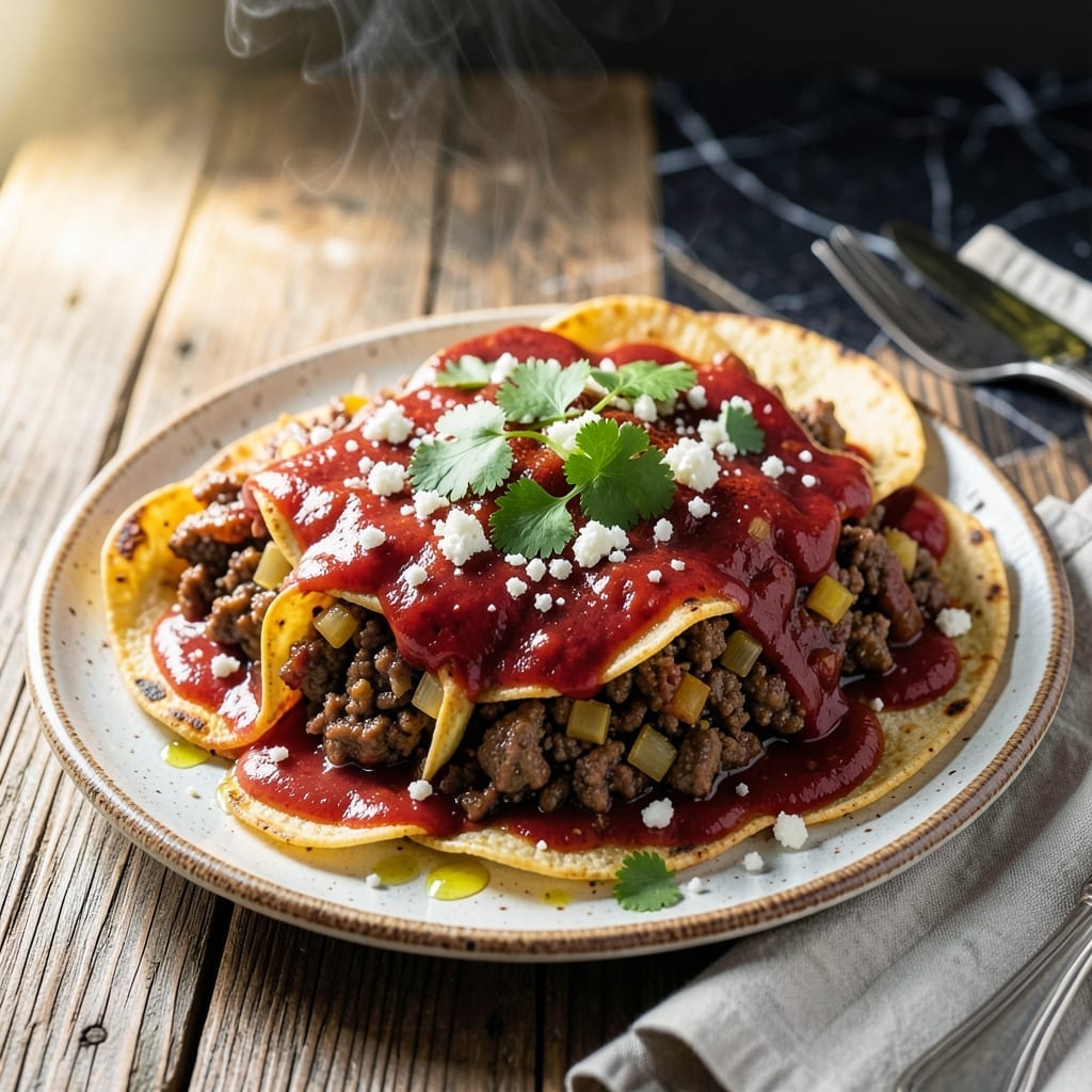 Ground Beef Enchilada Recipe With Corn Tortillas: Authentic Tex-Mex Flavor in Every Bite