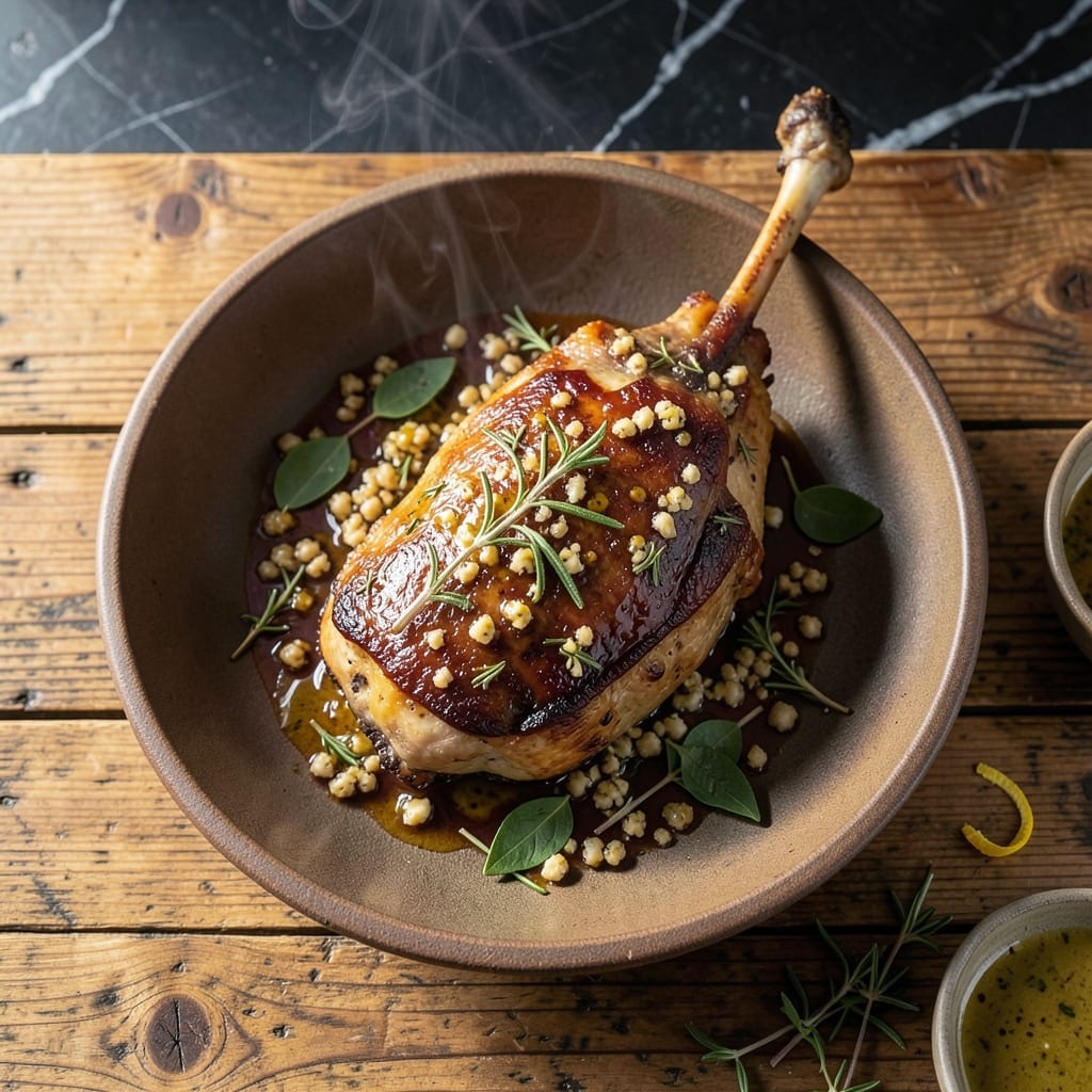 Leg of Lamb Recipe Slow Cooker: Fall-Off-The-Bone Herbed Elegance