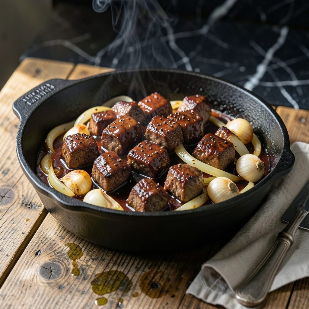 BBQ Beef Cubes Army Recipe: Smoky Tender Morsels for Mess Hall Flavor