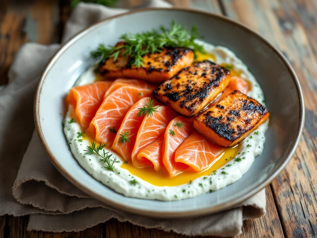 Houston's Smoked Salmon Recipe: Cold-Smoked Elegance With Dill-Cream Cheese Twist