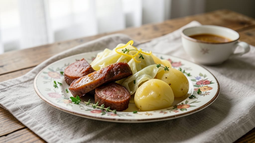 Smoked Sausage, Cabbage, and Potatoes Recipe: One-Pan Hearty Comfort