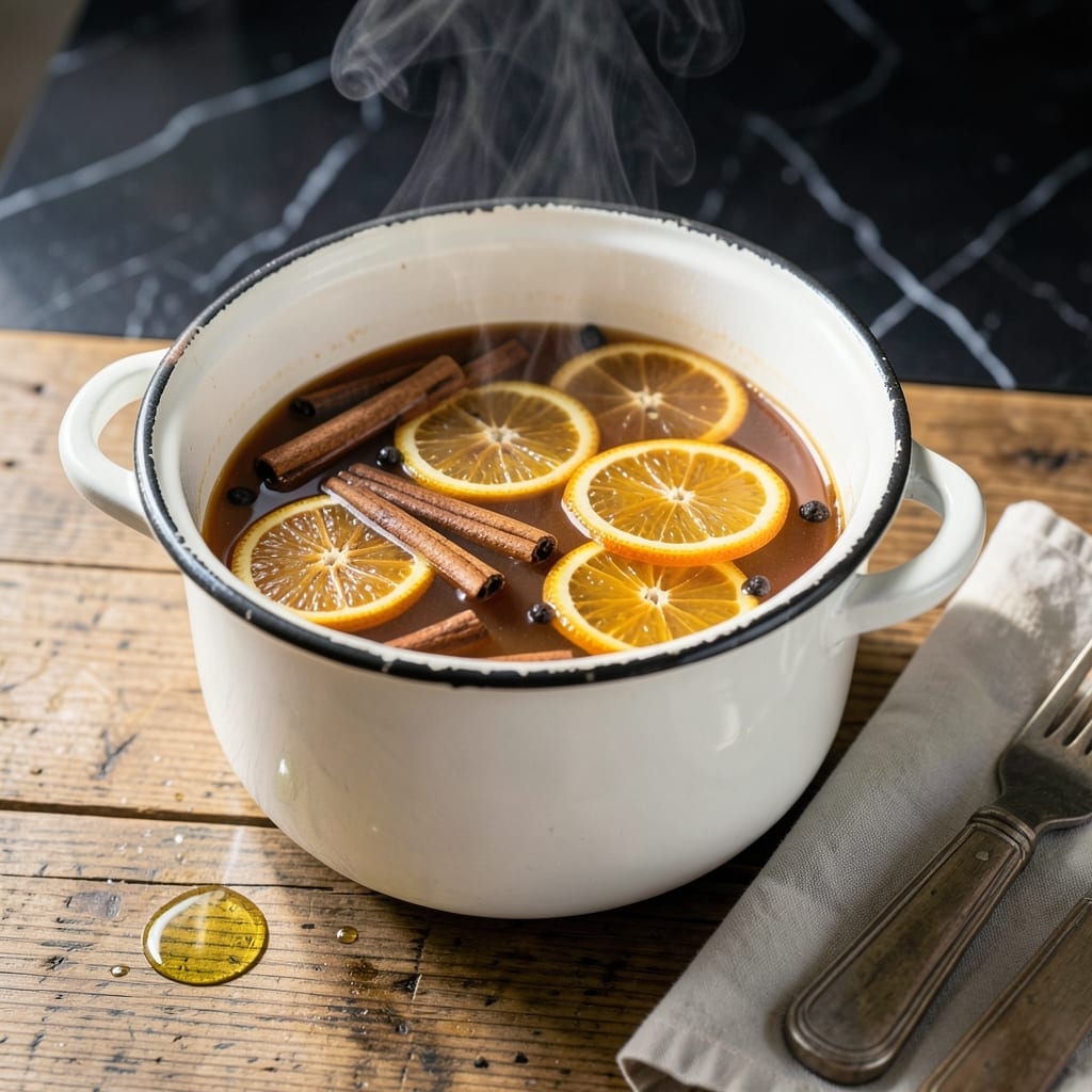 Hot Wassail Recipe Crock Pot: Spiced Citrus Warmth for Holiday Gatherings