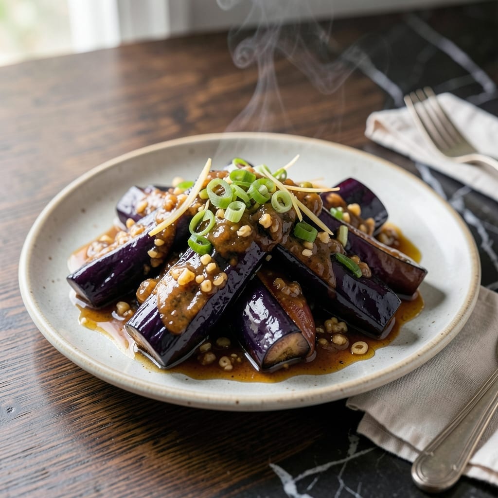 Chinese Eggplant Recipe Oyster Sauce: Wok-Tossed Silkiness with Garlicky Depth
