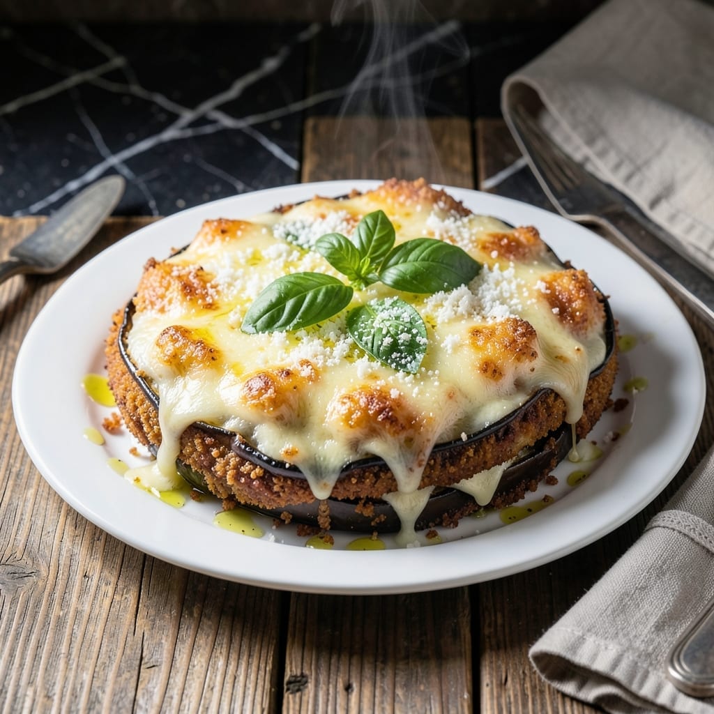Eggplant Parmesan Recipe Without Tomato Sauce: Creamy Béchamel Layers of Comfort