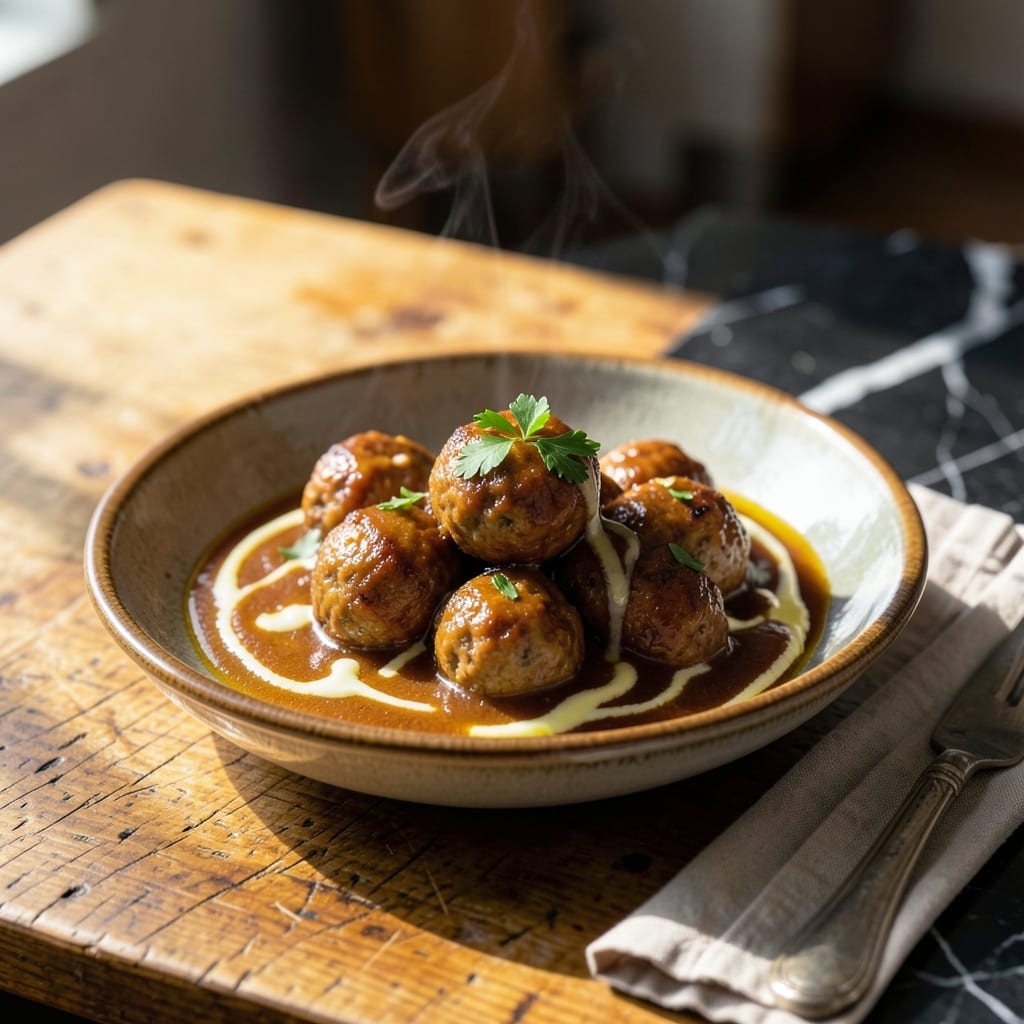 Swedish Meatball Sauce Recipe: Rich Creamy Gravy for Perfect Meatballs