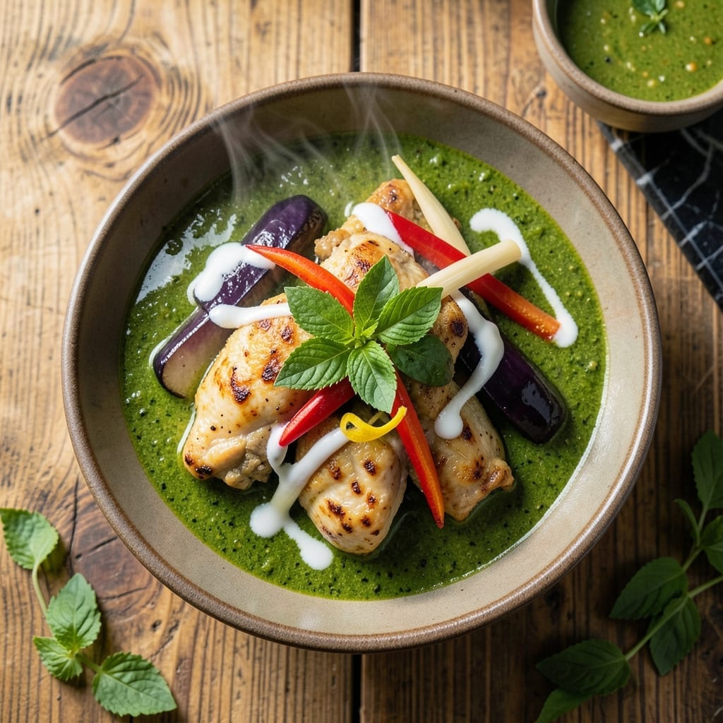 Green Curry Recipe Using Paste: Thai-Inspired Creamy Coconut Delight