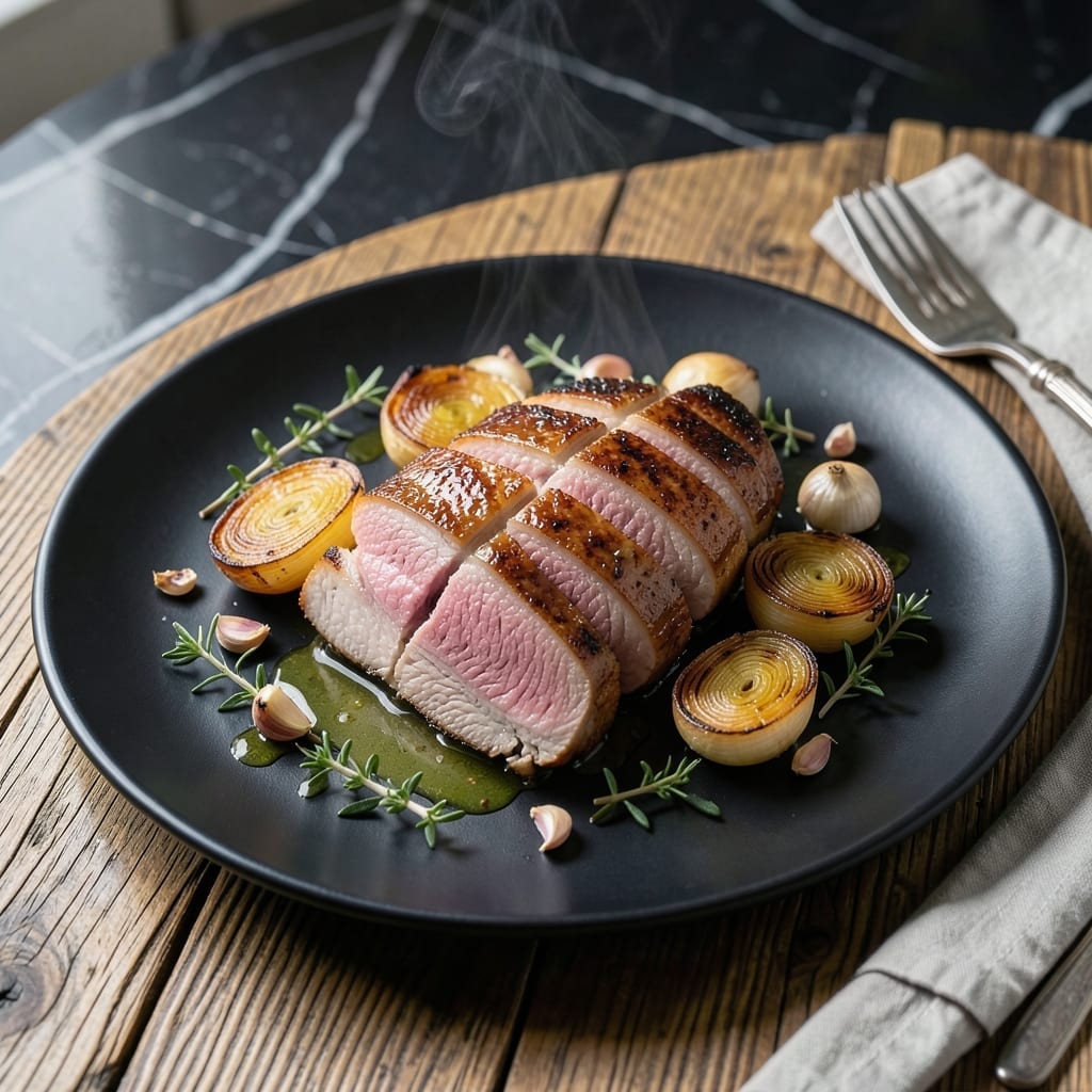 Skinless Duck Breast Recipe: Pan-Seared to Medium-Rare Elegance