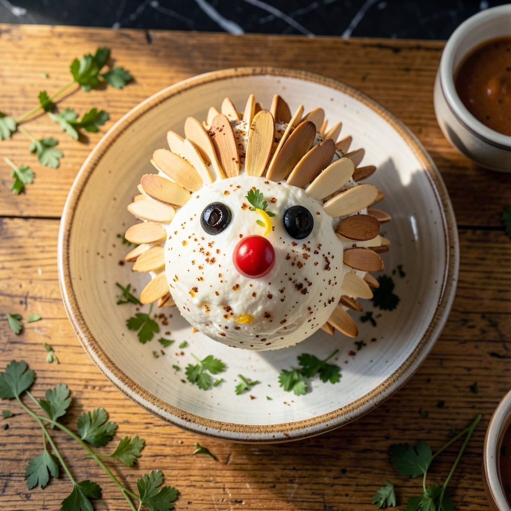 Hedgehog Cheese Ball Recipe: Festive Party Centerpiece With Savory Appeal