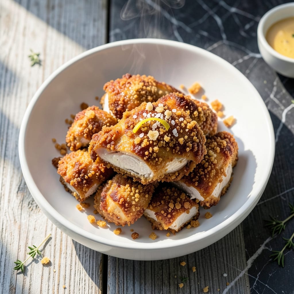 Fried Chicken Recipe With Panko Bread Crumbs: Ultra Crispy Japanese-Style Bite