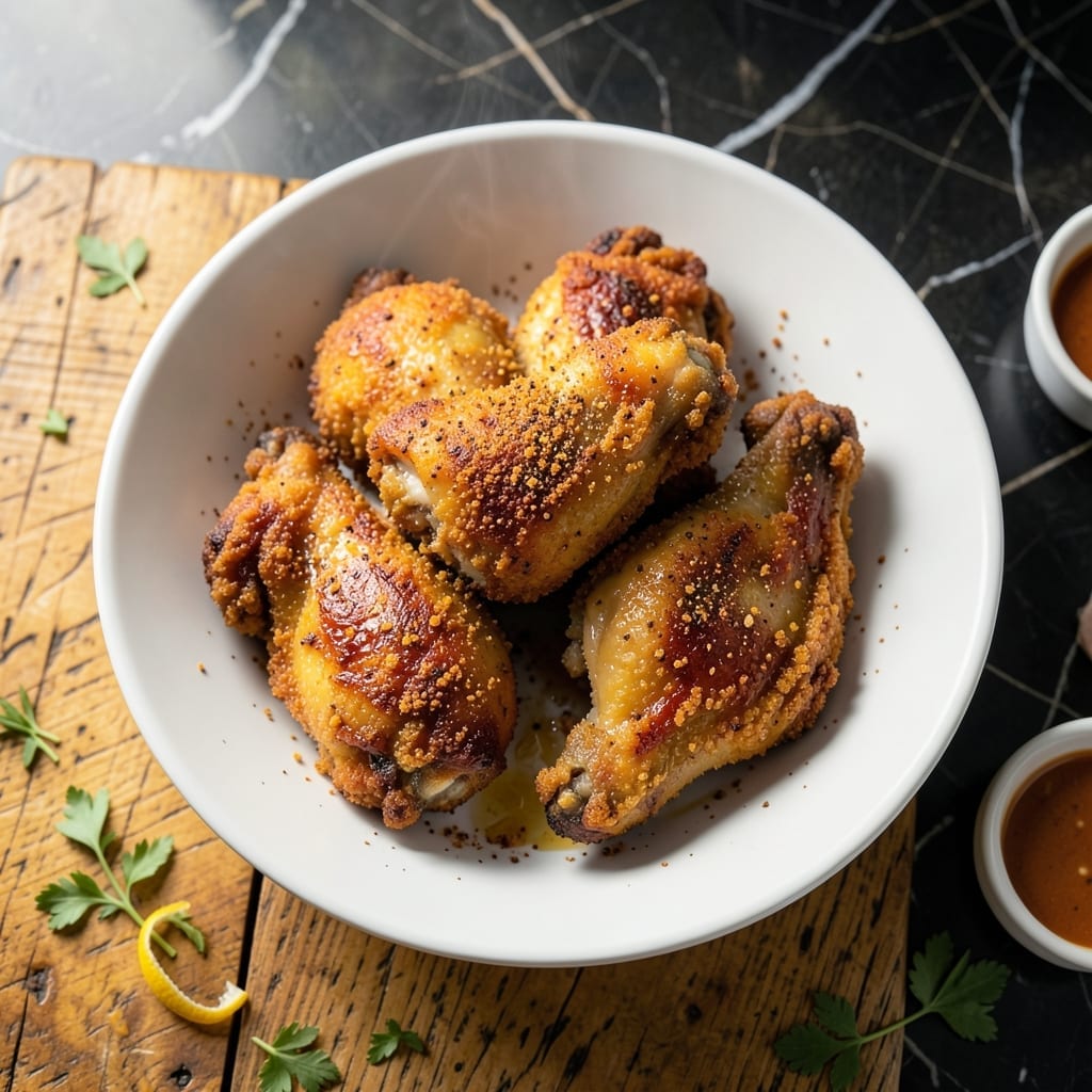 Extra Crispy Fried Chicken Recipe With Cornstarch: Shatteringly Crunchy Coating