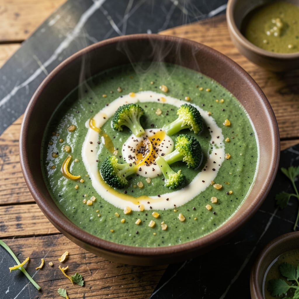 Cream of Broccoli Soup Recipe: Velvety Texture With Fresh Herbs