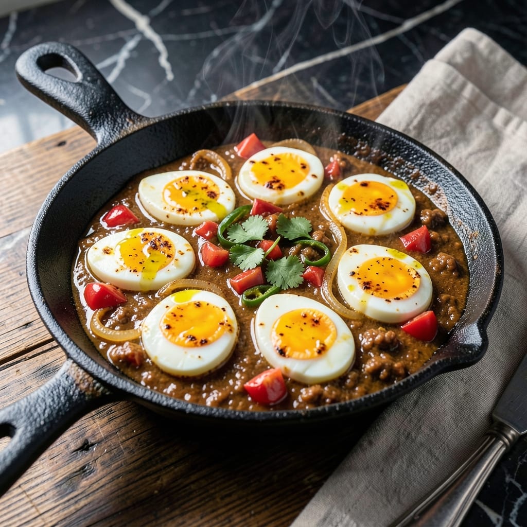 Egg Masala Recipe Dhaba Style: Spiced Roadside Café Authenticity